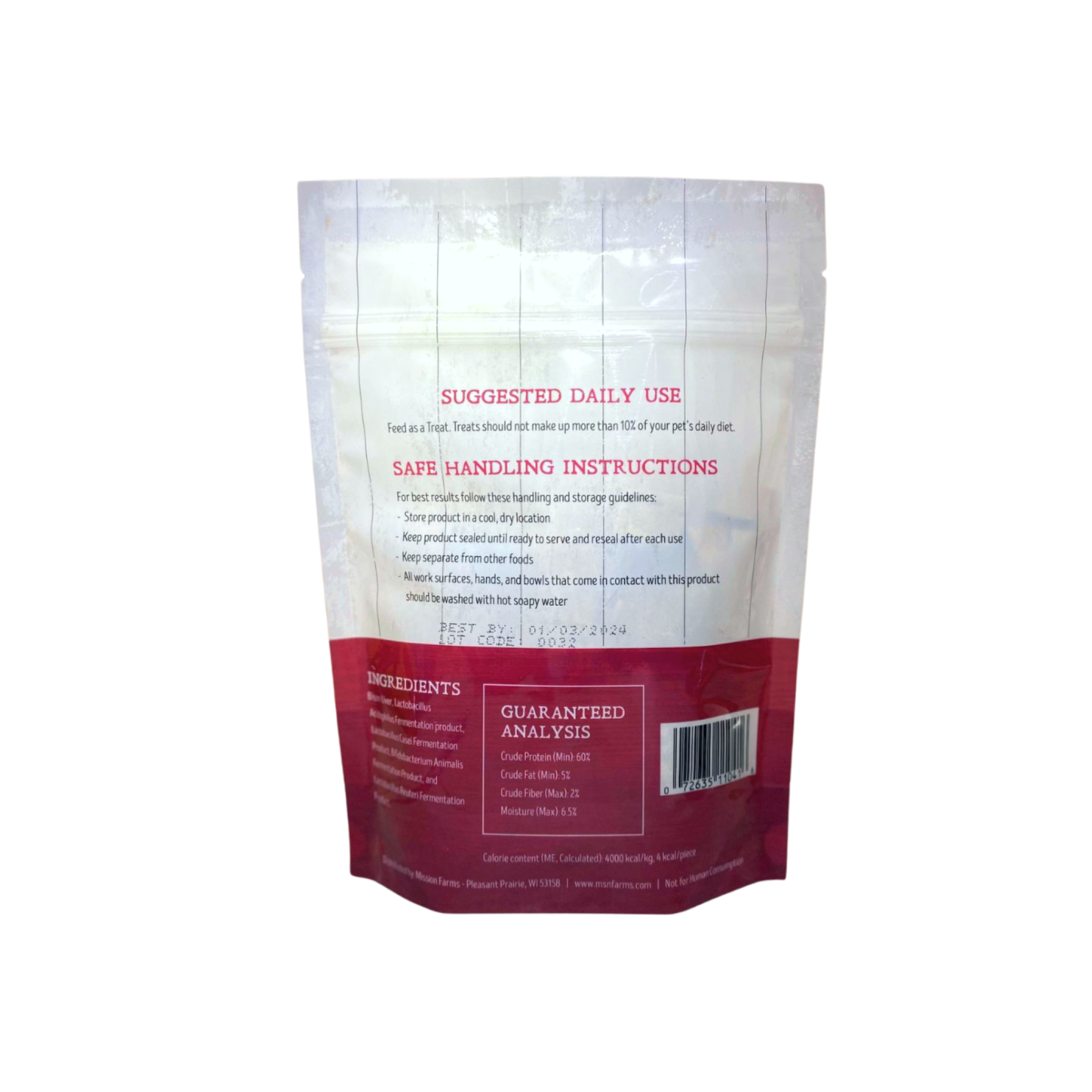 MSNF Bison Liver 3oz-1